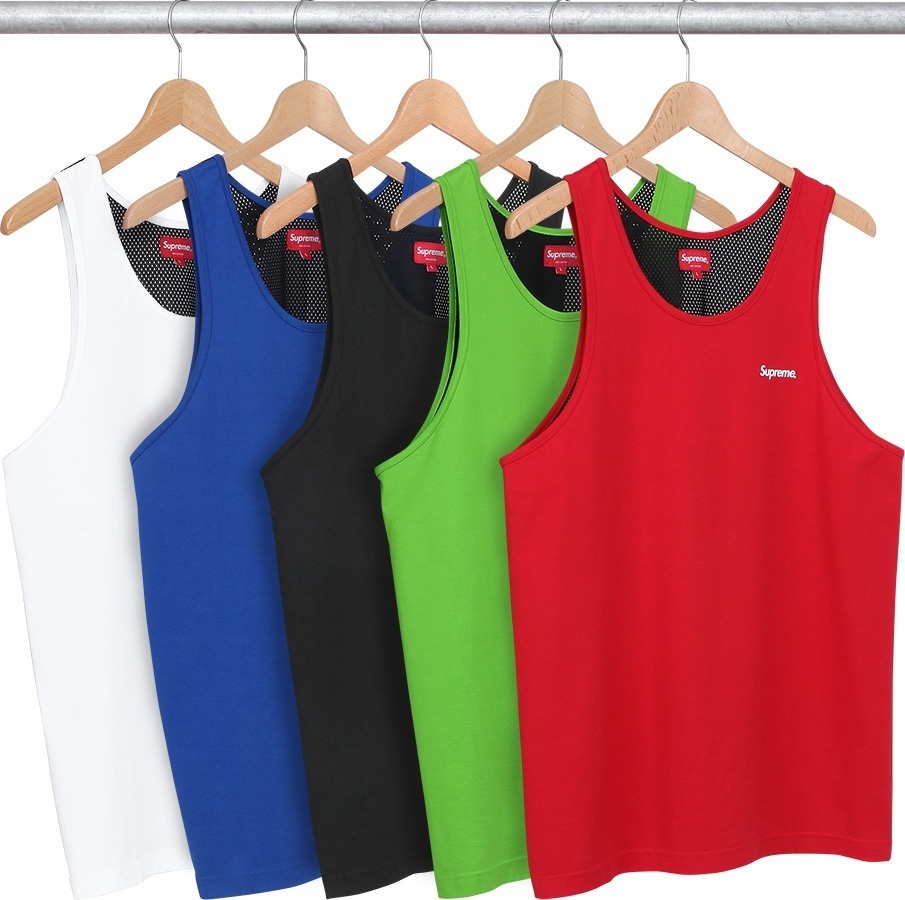 Mesh Back Tank Top